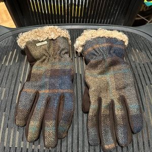 Dsquared2 lamb skin and wool gloves. Size M